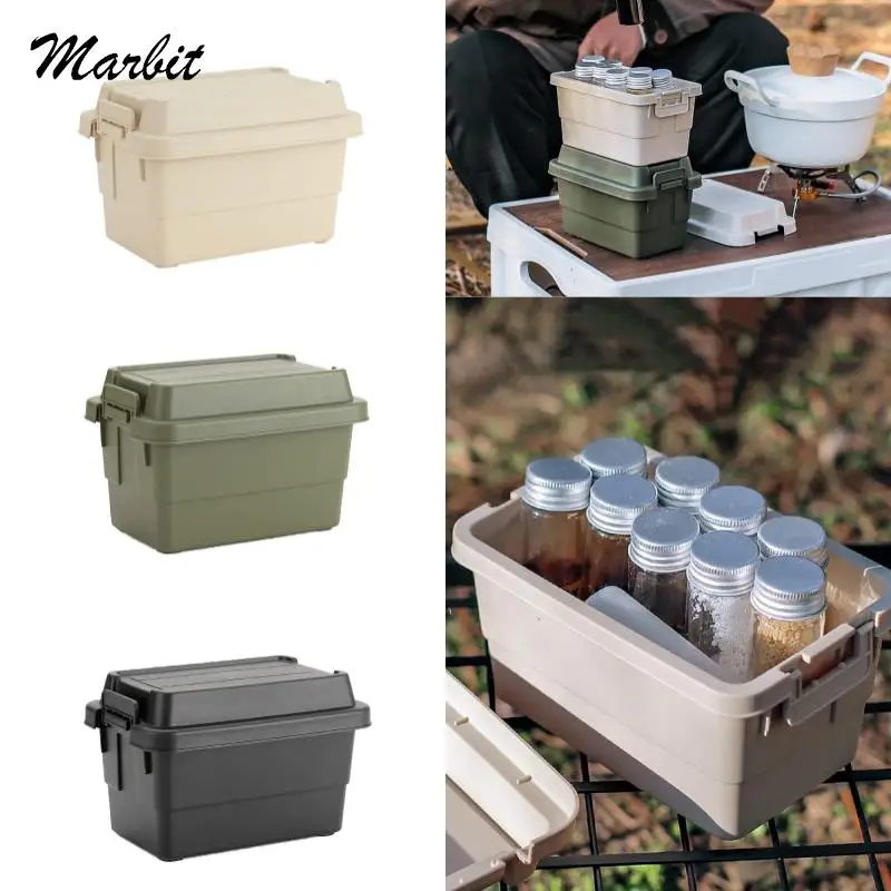 

1.1L Portable Travel Picnic Seasoning Bottle Case Multifunctional Outdoor Storage Box Moisture-Resistant For Camping Hiking