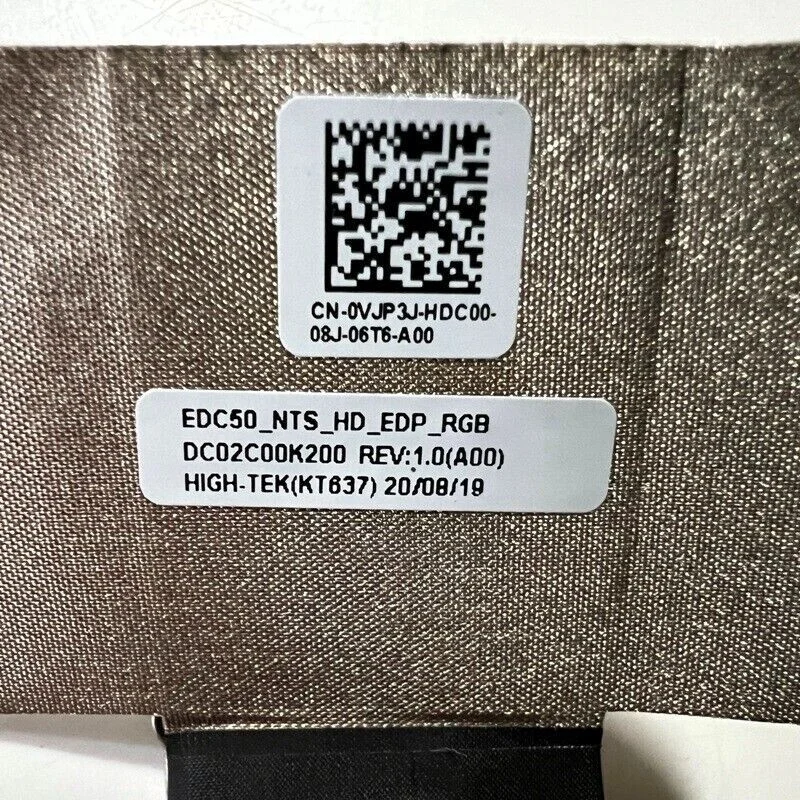 VJP3J 0VJP3J для Dell Latitude 5500 Precision 3540 NTS HD EDP RGB КАБЕЛЬ LINE (art.: 3920ca2237ccc) - 3920ca2237ccc