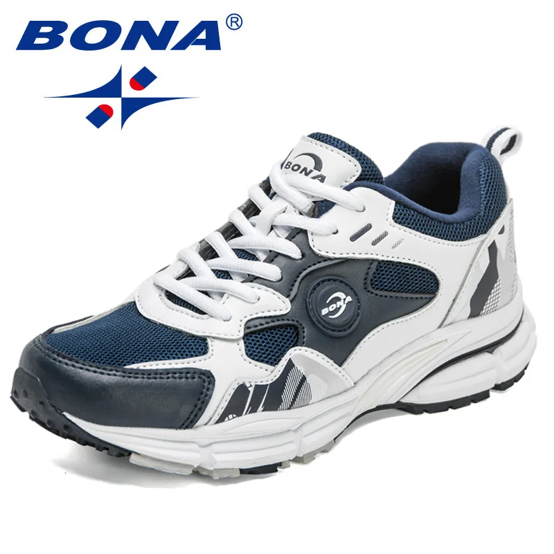 BONA 2022 New Designers Trendy Running Shoes For Women Light Jogging Sneakers Shoes Ladies Outdoor Sports Tennis Shoes Feminimo