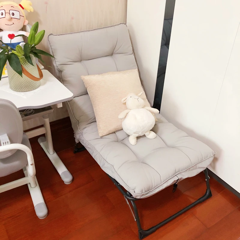 

Purple leaf lazy sofa tatami small bedroom bay window simple single balcony leisure folding lunch lounger