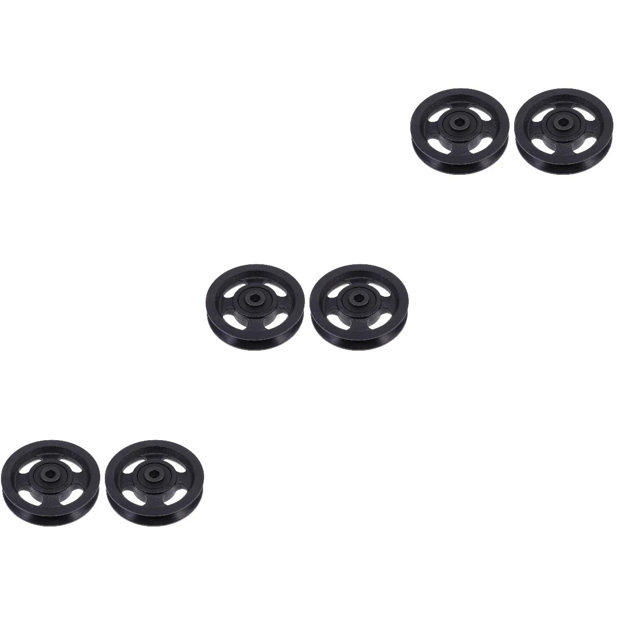 

Pulley Wheel Fitness Gym Lifting Crane Lift Swivel Cable Bearing System Heavy U Type Duty Traction Accessoriesexercising Iron