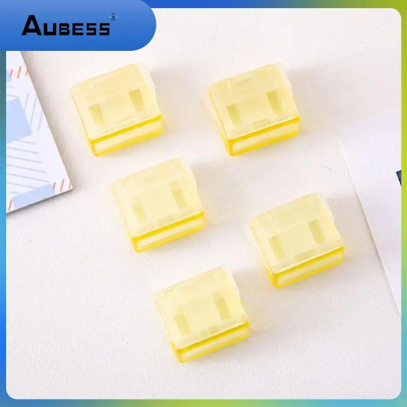 

1/5pcs Notes Letter Paper Clip New Plastic Storage Folder For Student School Office Multi-purpose School Office Supplies Durable