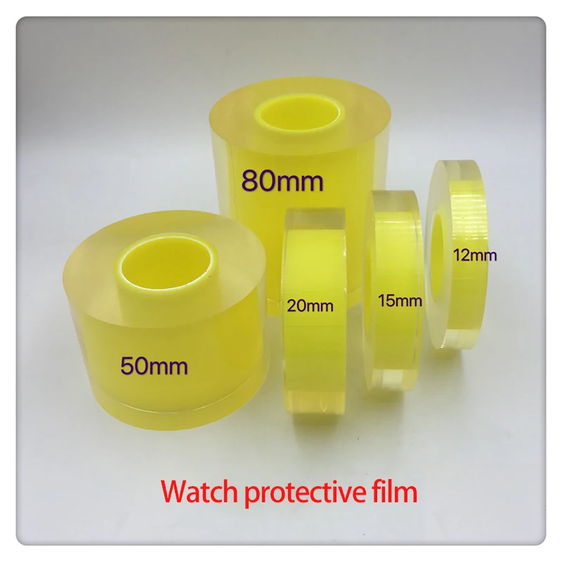 Watch protective film Watch and Jewelry Film Tape Anti-Static for Watch Case Strap Glass Watch Repair Tools for Watchmaker