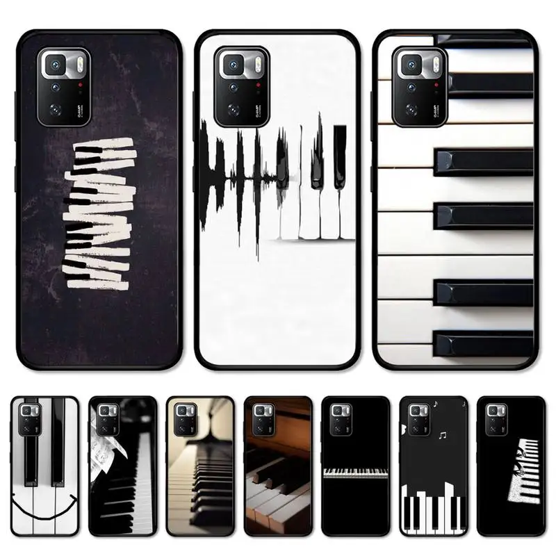 

Piano keys notes Phone Case for Redmi Note 8 7 9 4 6 pro max T X 5A 3 10 lite pro