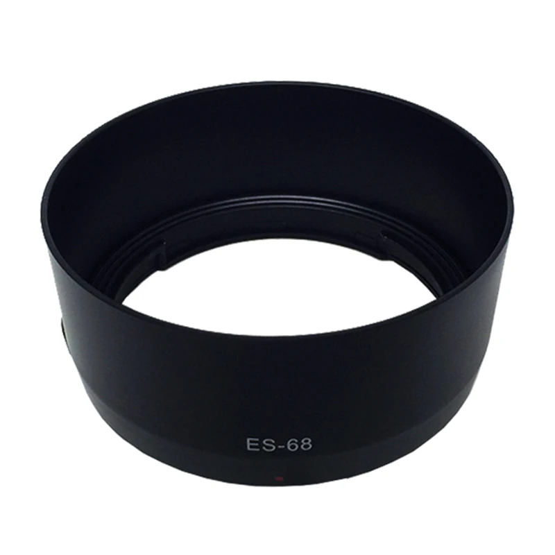 

ABS черная бленда объектива Φ ES68 совместимая с EF 50 мм f/1,8 STM бленда объектива камеры фотография деталь