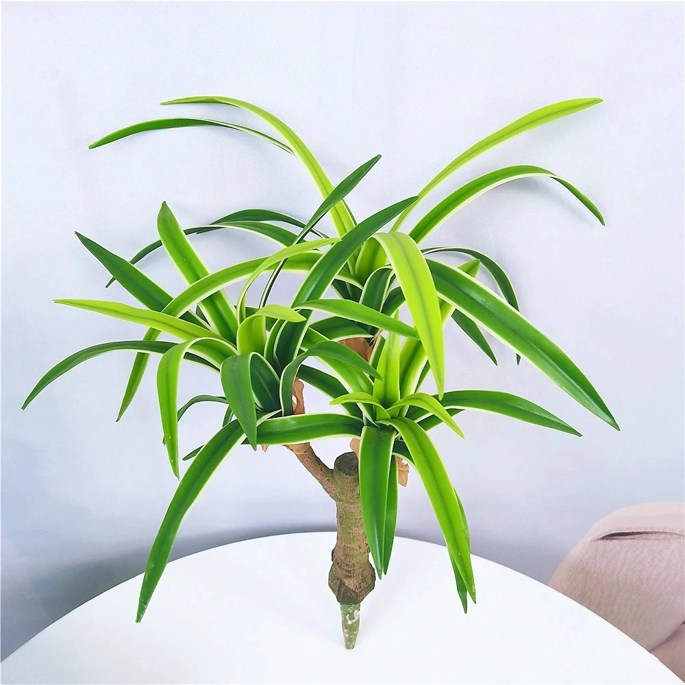 Искусственные драцены в горшках реалистичные тропические искусственные