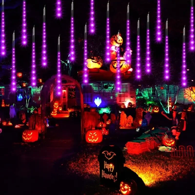 СВЕТОДИОДНАЯ Гирлянда-метеорит для душа 1/2/3/4 светодиодов падающая