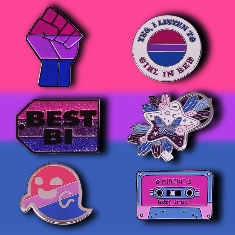 Женская эмалированная брошь в виде флага ледяной пантаризации | Украшения и