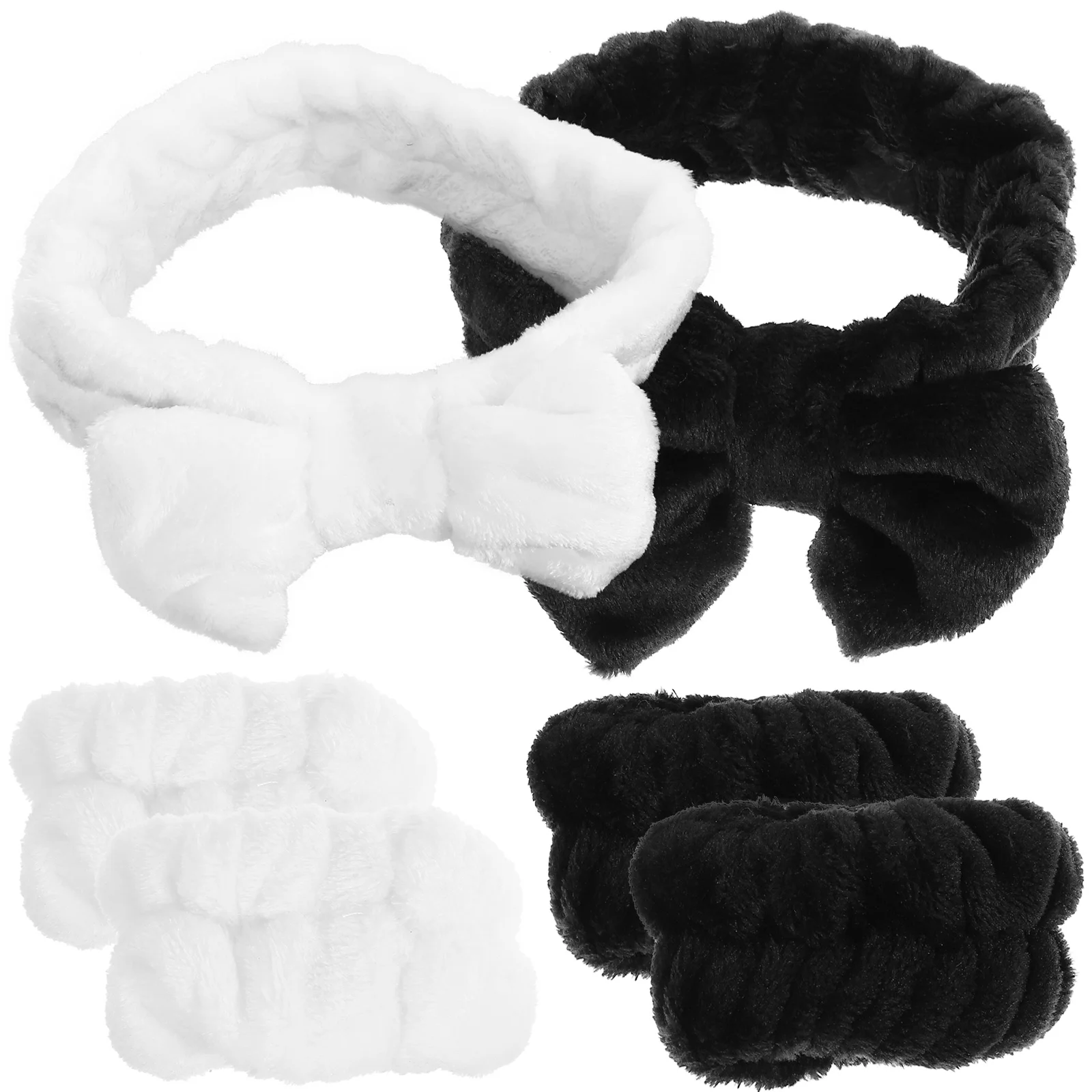 

Headband Face Wrist Wash Wristband Washband Washing Makeupspa Headbands Wristbandsfluffy Band Towel Girl Microfiber