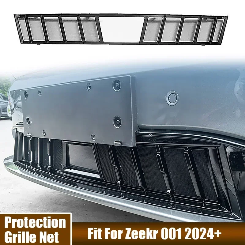 

Сетка для передней решетки, защитная крышка воздухозаборника, подходит для Zeekr 001 2024+, защита от насекомых, модифицированная защитная сетка для автомобиля