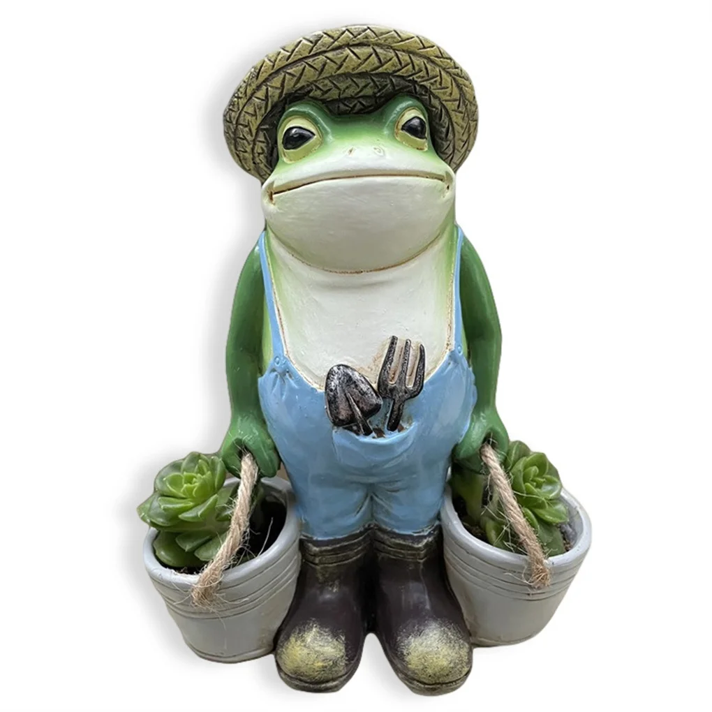 

Полимерная скульптура, декоративная статуя двора, крыльцо, милая Забавная фигурка животного, украшение для дома и улицы, Декор