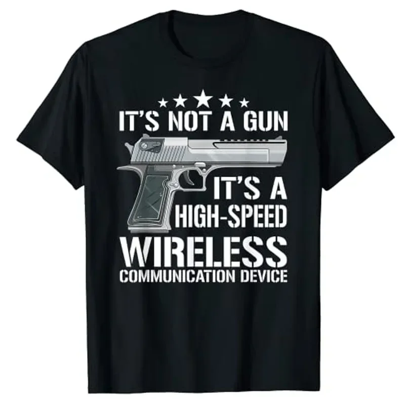 Подарок мужу мужская одежда это не ружье мем рубашка-Забавный высокоскоростное