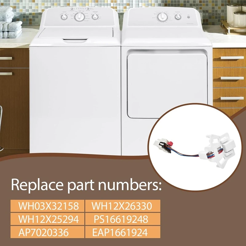 WH03X32158 WH12X26330 Датчик скорости стиральной машины совместимая машина заменяет WH12X25294