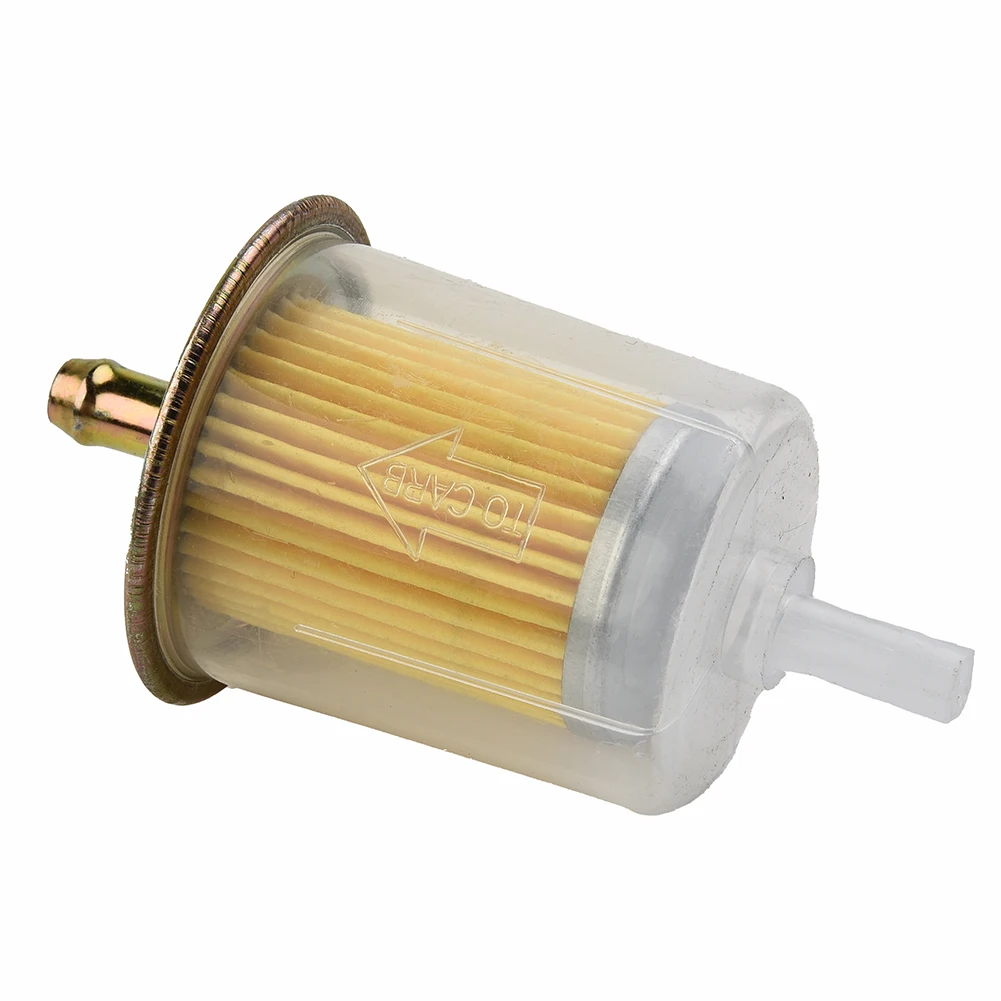 

Motorcycle Fuel Filter 1 Pc 99mm Overall Length 9mm Ø Hose Connections For Petrol/diesel 52mm Ø Diameter Filter