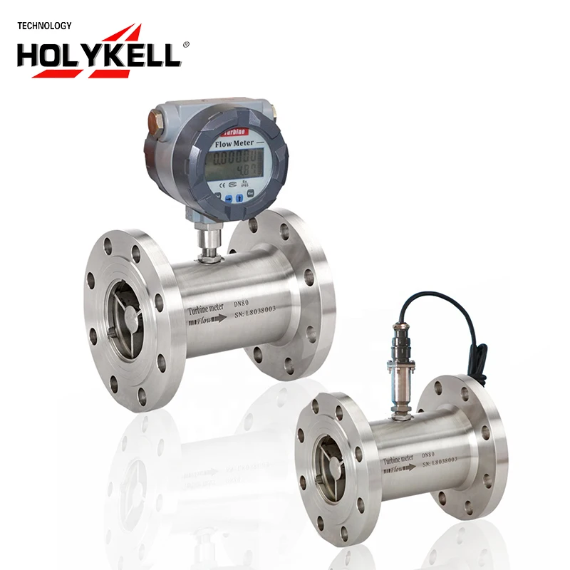 

Промышленный турбинный расходомер Holykell для бензина, калиброванный 4-20mA HLY