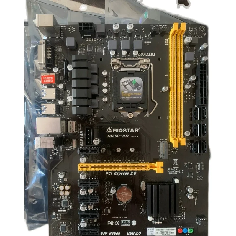 

Новая карта Biostar/Biostar TB250-BTC DDR4 6