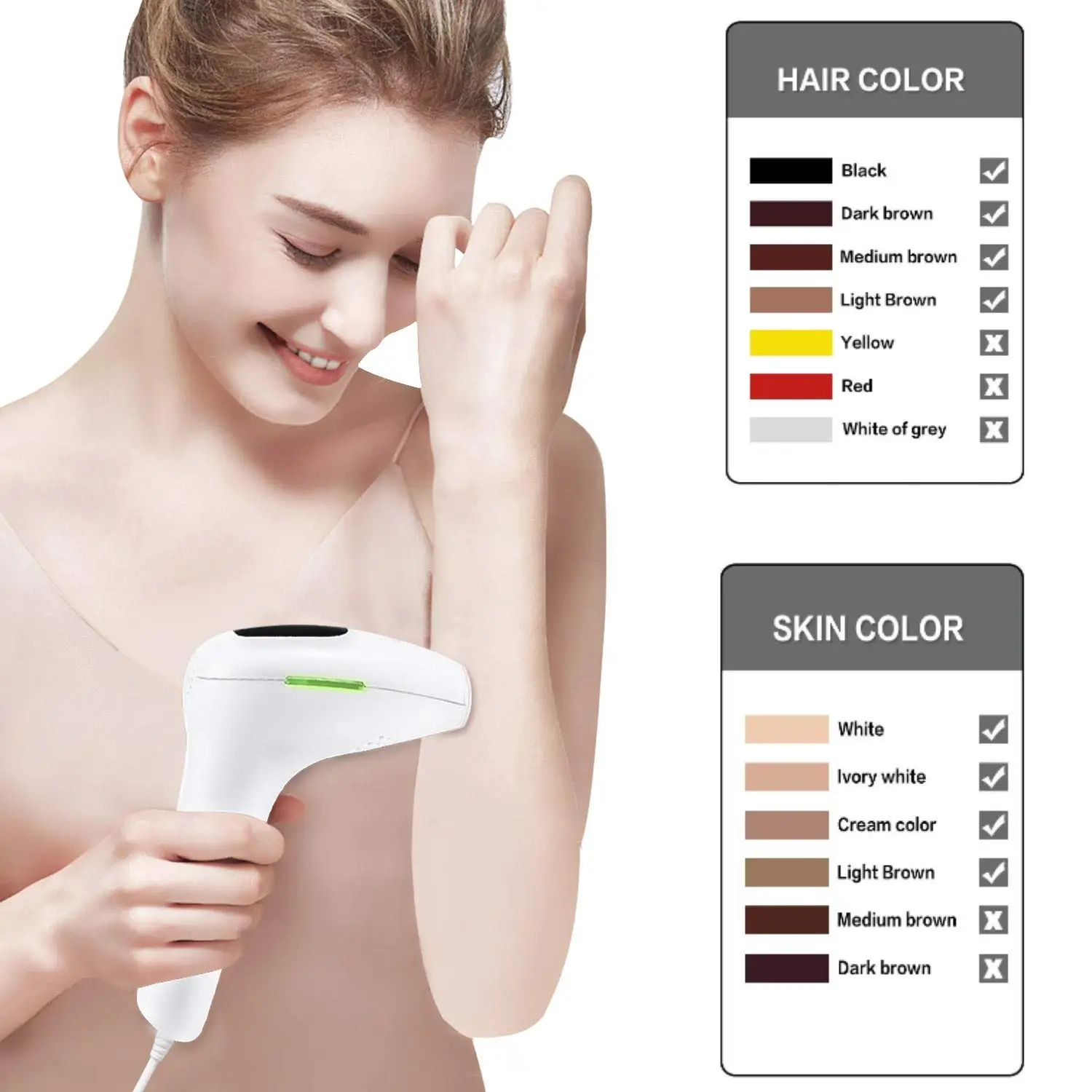 

999999 Flashes IPL Laser Hair Removal Epilator Permanent for Body Face Hair Remover Electric Threading Machine Skin Rejuvenation