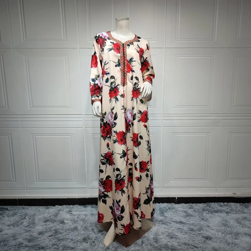 

Рамадан, Индия, женское платье макси, абайя, Дубай, арабские платья для вечеринок, кафтан, Исламская одежда, платье, халат 2022