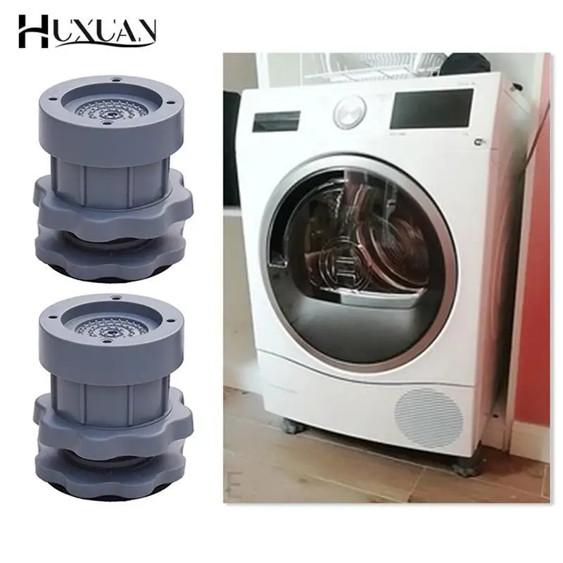 

4PC Adjustable Washing Machine Anti Vibration Pad Shock Non Slip Feet Mat