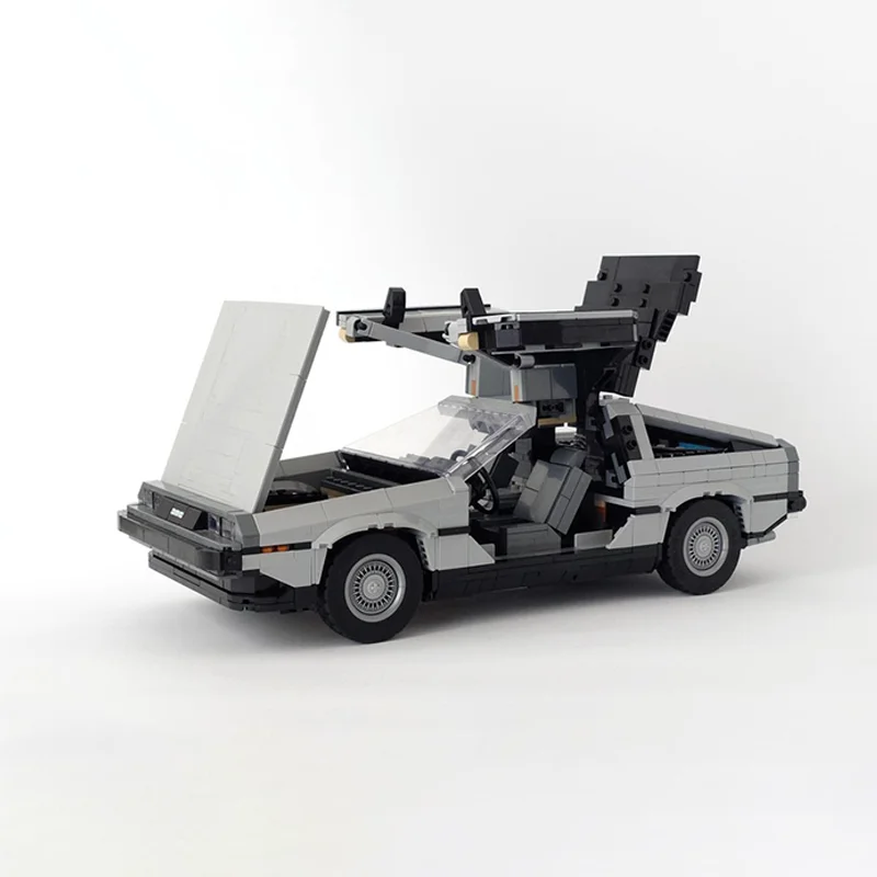 1369 шт. Moc-10300 Назад в будущее автомат времени DeLorean DMC-12 строительные блоки