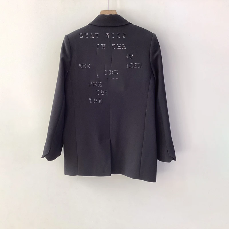 Zadig женский пиджак повседневный офисный топы хлопковый со стразами новый дизайн