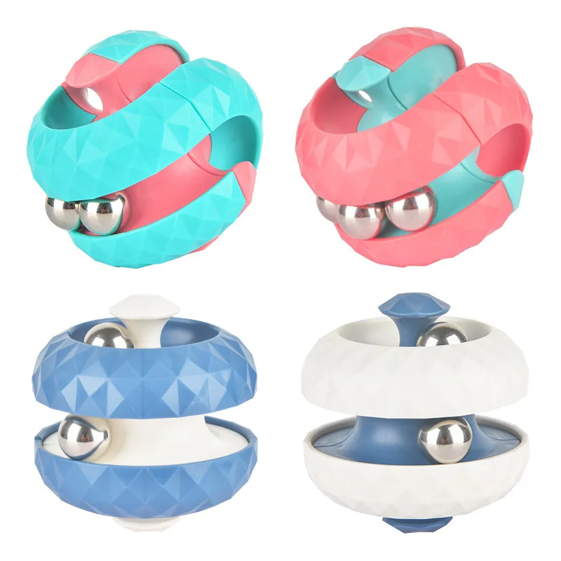

Spinner Decompression Toy Anti Stress Toy Orbit Ball Hand Spinner Magic Sensory Fidget Toys for Adult Gift Children Kid Spinner