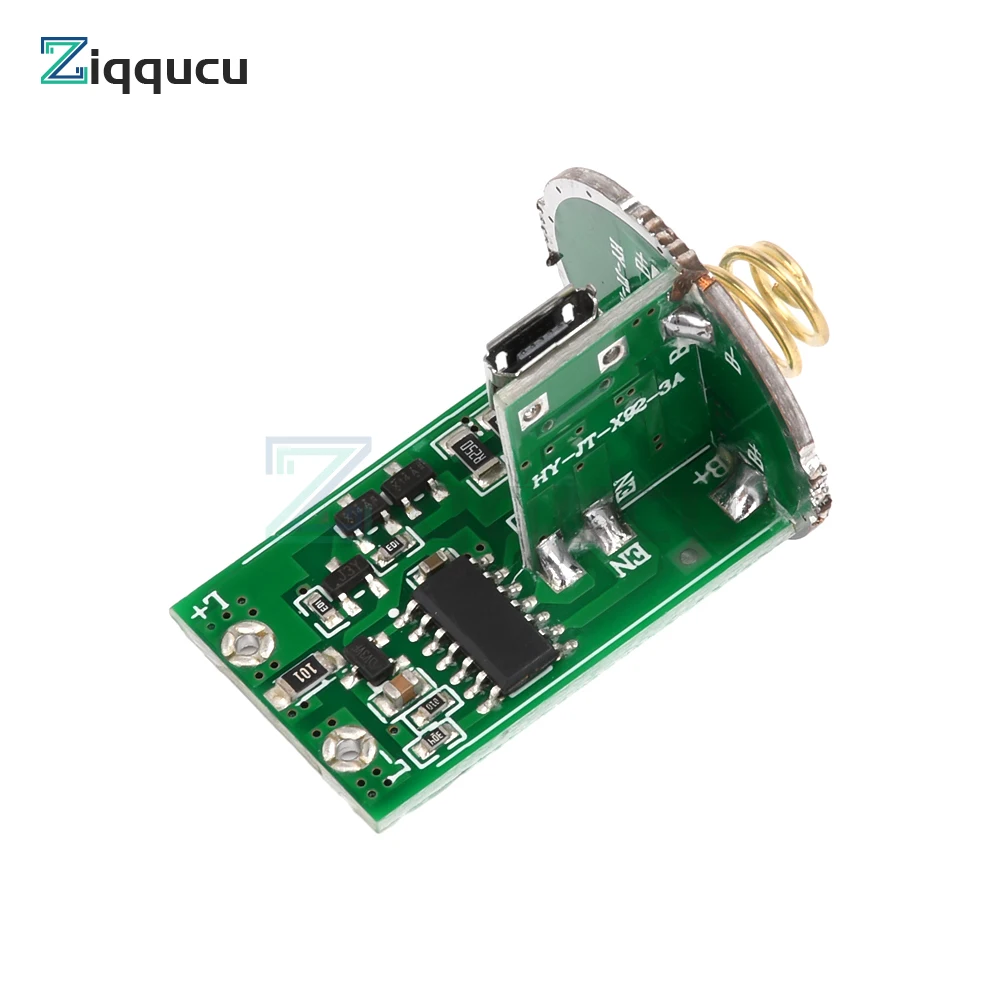 Фонарик с двойным литиевым фонариком 6-8 4 в 10 Вт фонарик 3 режимами печатная плата