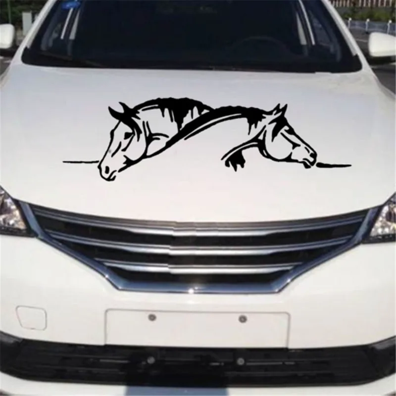 Виниловая наклейка с изображением головы лошади и других животных | Автомобили