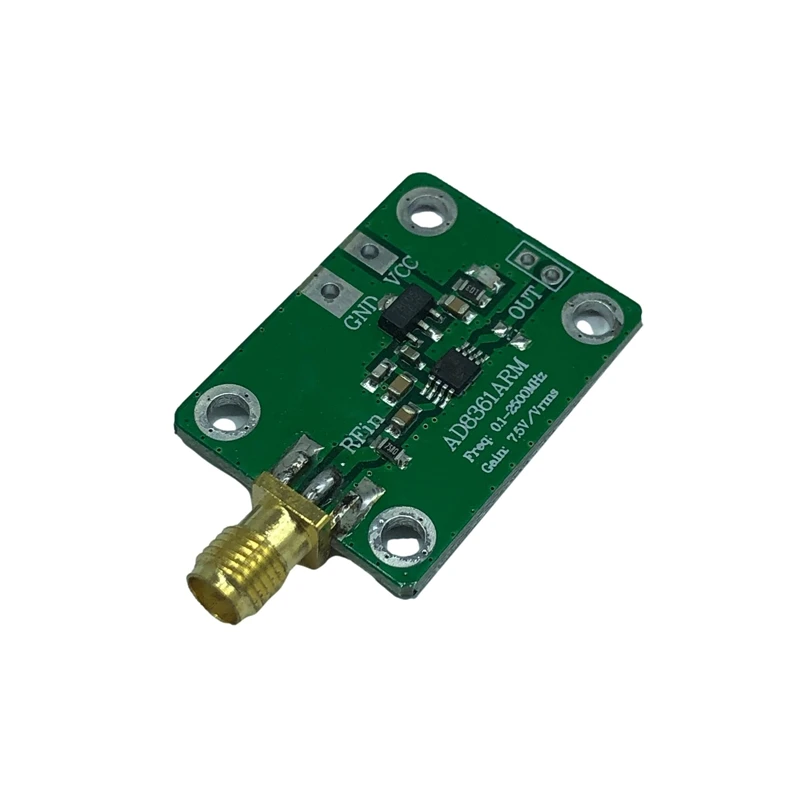 

Hot 3C-RF Microwave True Power Detector AM Detector Amplitude Detector 0.1-2.5Ghz