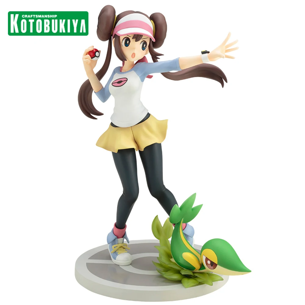 

Original Kotobukiya ARTFX J Pokemon Figure Series Mei Tsutarja 1/8 Action Figure Anime Model Collectible Toys Kawaii Child Gift