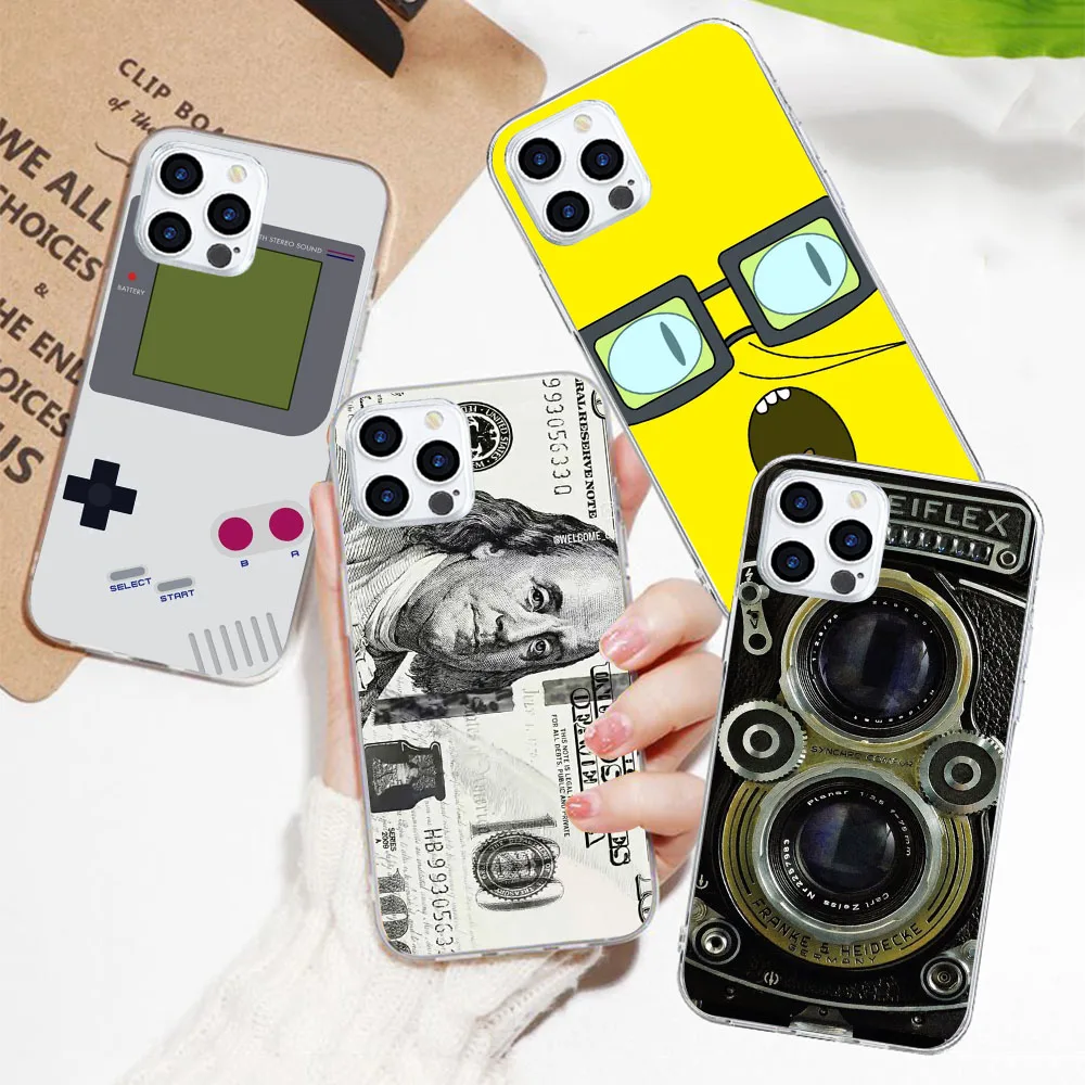 UR-62 Винтажный силиконовый чехол для камеры Gameboy Samsung A23 A52S A22S A55 A35 A25 A15 A05S A05 A34 A54 M23 M33