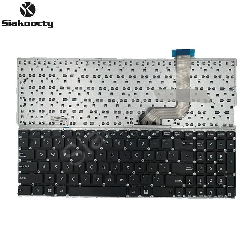 

Siakoocty New Laptop English Layout Keyboard For Asus X542 K542 A542 X542UR X542UA X542UQ X542UN X580B X542UQR R542U