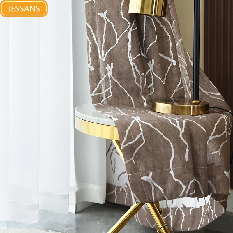 

Простая Современная высококлассная затеняющая Солнцезащитная занавеска на заказ для гостиной и балкона светильник кие и непроницаемые ма...