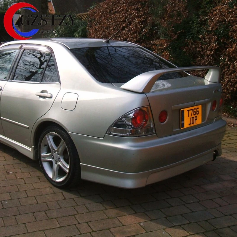 Для Lexus IS200 IS300 Toyota Altezza 1998-2005 нефарборованный спойлер из АБС-пластика багажника и