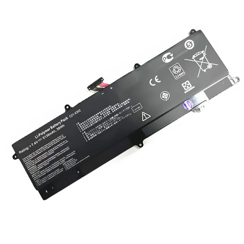 

New C21-X202 Аккумулятор для ноутбука ASUS VivoBook X201 X201E X202 S200 S200E X202E S200E-CT209H S200E-CT182H 5136mAh