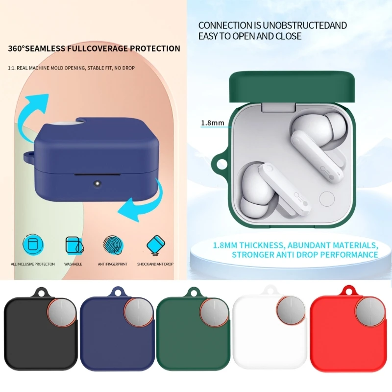 Силиконовый чехол для беспроводных наушников CMF Buds без царапин Прямая поставка