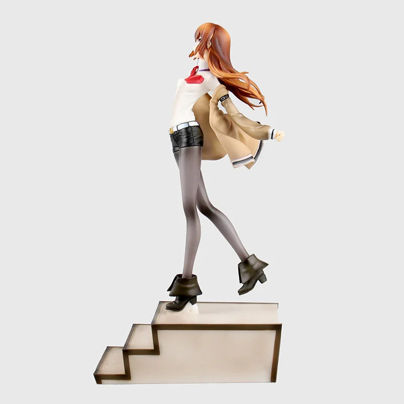 25 см Steins Gate аниме фигурки Makise Kurisu Assistant в Kawaii ПВХ модель куклы периферийные