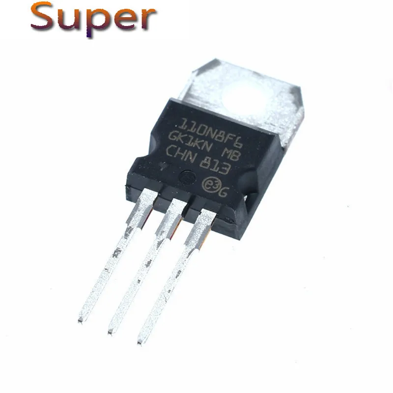 

10pcs/lot STP110N8F6 110N8F6 TO-220 Field effect transistor