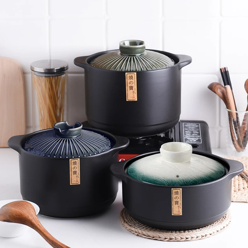 

Hot Pot Cooking Pot Soup Pot Casserole Kitchen Ceramic Soup Pot Gas Stoves Non Stick Instant Pot Cookware sartenes Kitchenware