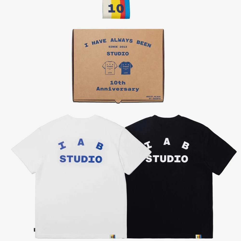 

2023 New 10th Anniversary Men and Women Universal Couple T-shirt Cotton Breathable Men's Golf Short Sleeve Tee