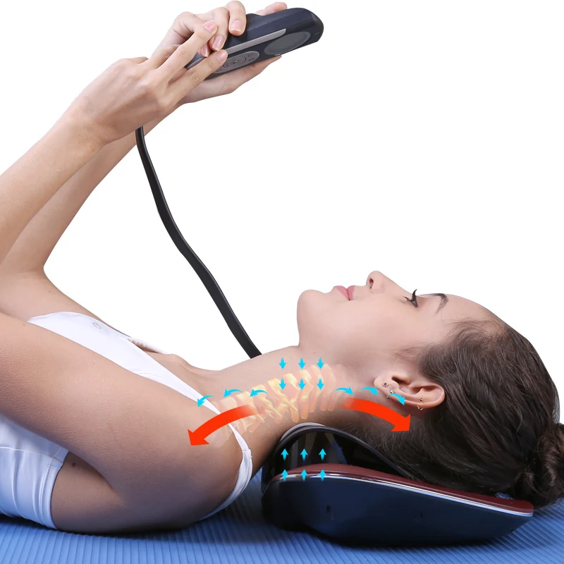 

Neck Massager, Cervical Traction Device for Pain Relief and Cervical Spine Alignment, Chiropractic Pillow
