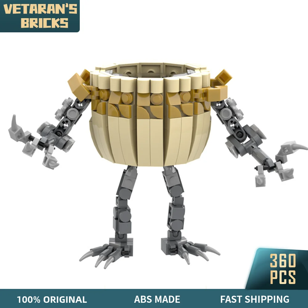 

MOC Alexander Warrior Jars Iron the Fist Elden Figure Rings Brickheadz Game Role Model Building Blocks Children Toy for Boys