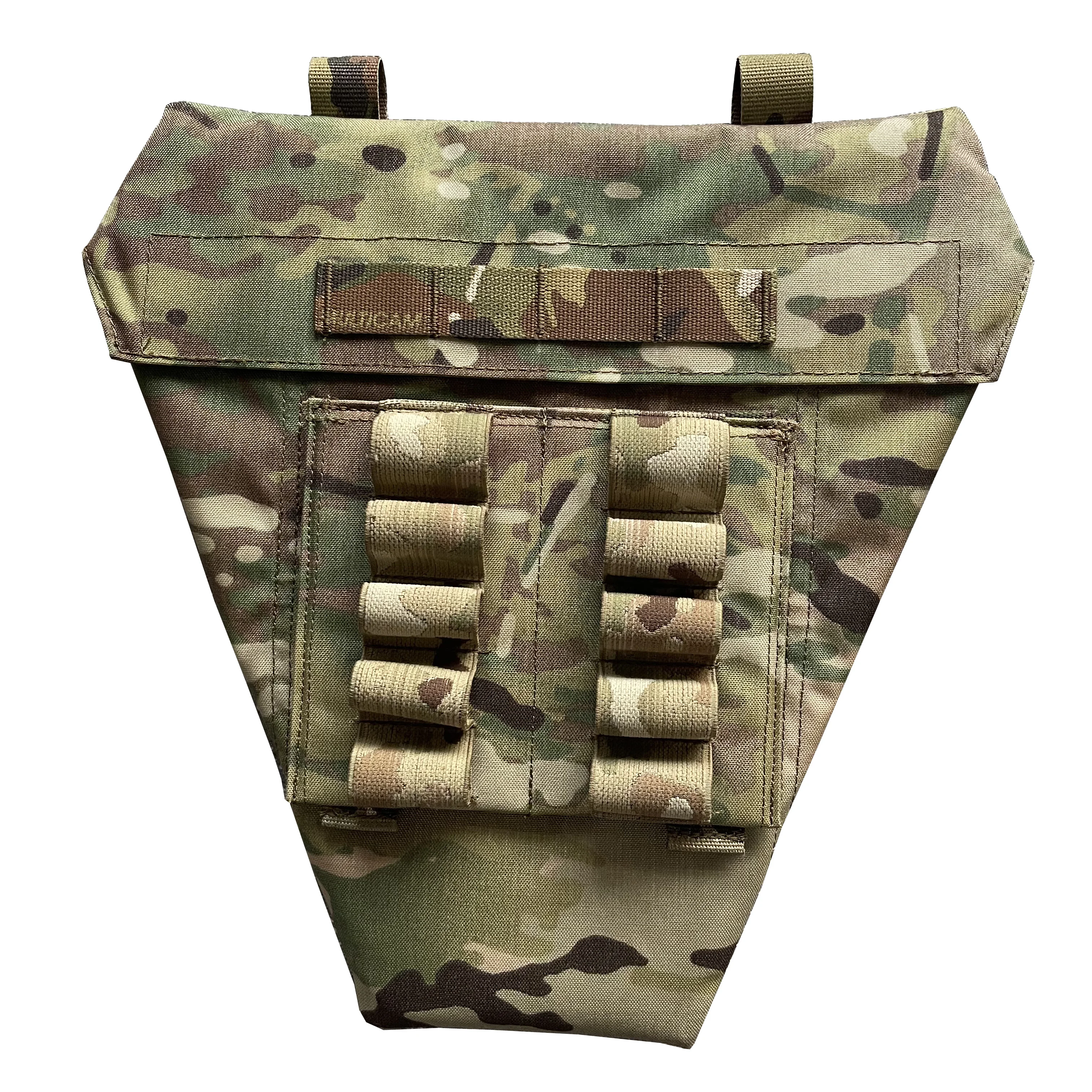 Outdoor Tactical Military MOLLE Accessory Package Tactical Double Row Elastic Sub Package
