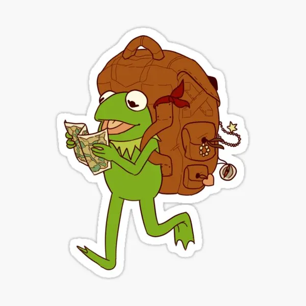 

5 шт., наклейки на бампер Kermit Is Movin