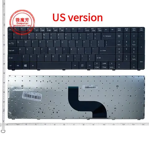 Английская клавиатура для Acer Aspire E1 521 531 571, новая английская клавиатура для ноутбуков Acer E1 521 531 571, для ноутбуков с клавиатурой для ноутбука, с поддержкой стандарта США, с возможностью подключения к ним, с поддержкой стандарта США, с разрешением на 1, 1, 2, 5, 1, 1, 2, 2, 1, 1, 1, 1, 2, 1, 1, 1, 2, 2, 1, 1,