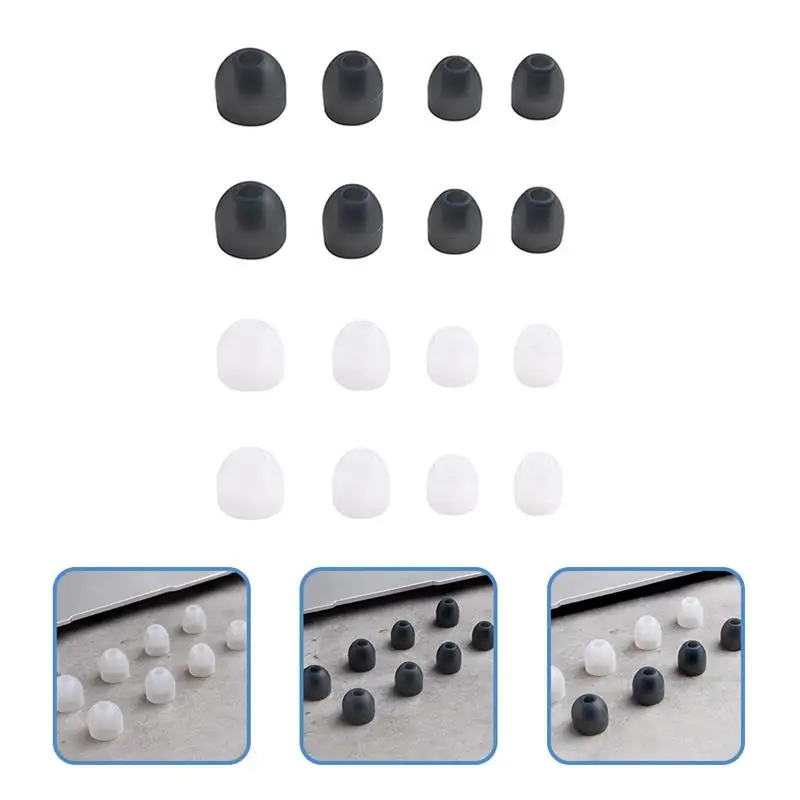 

Tips Earbud Ear Silicone Earbuds Replacement Earphone Wireless Buds Tip Covers Set Eartips Cover Accessories Headphone