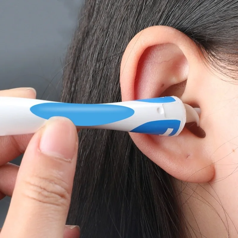 Care Soft Spiral for Ears Cares Ear Cleaner with Soft Silicone Ear Wax Remover Tool Earwax Cleaner Ear Care Tools