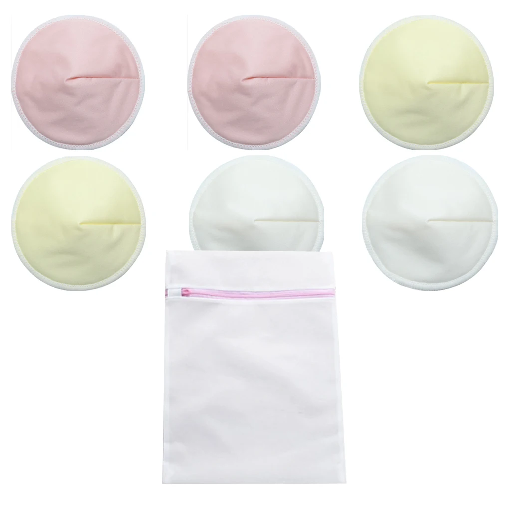 

Pack of 6 Nipple Covers Breastfeeding Leak-proof Pad Maternity Replacement