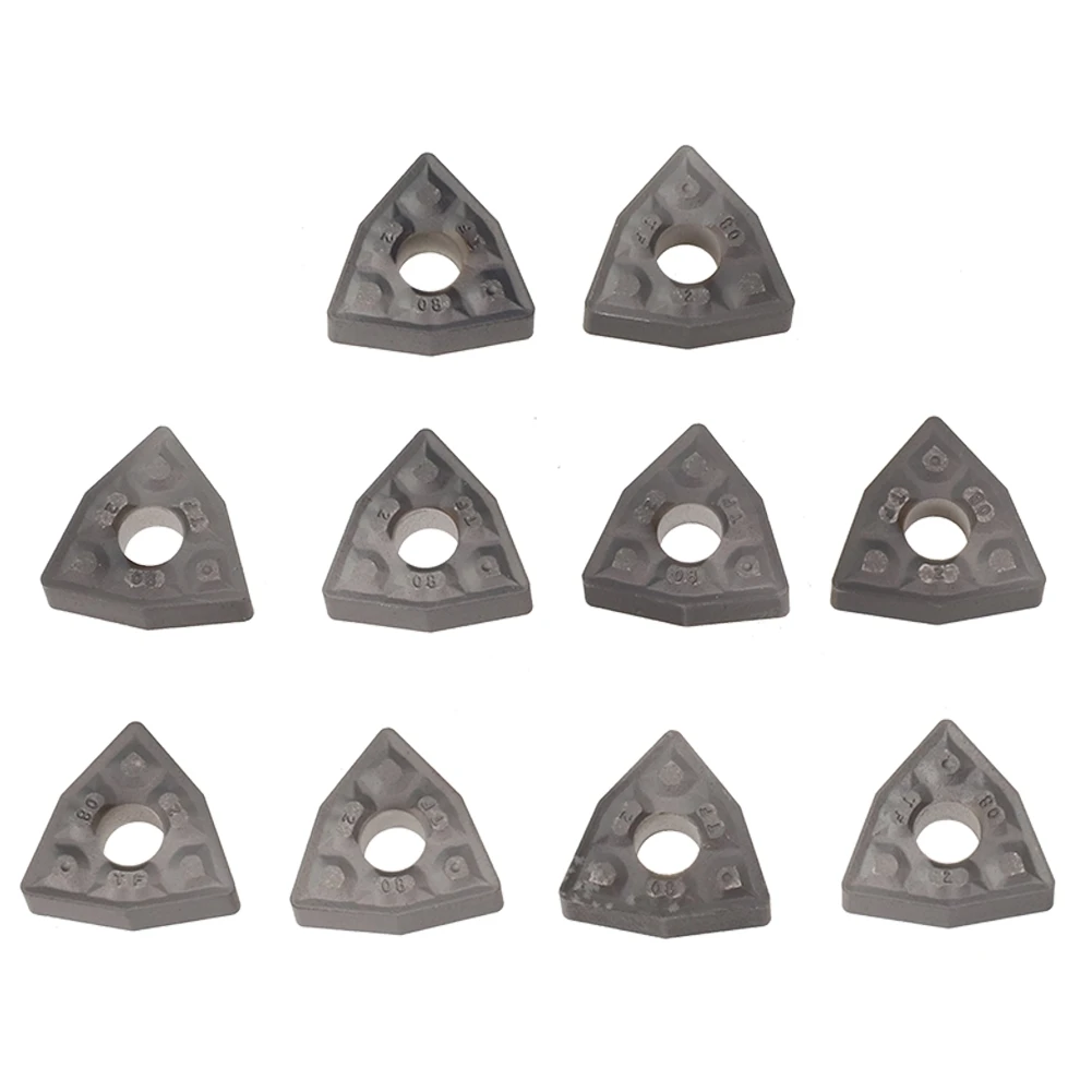 

10pcs ISCAR WNMG432-TF WNMG080408-TFIC907 CNC Carbide Inserts Kit Carbide WNMG080408-TF Insert Set Toolholding