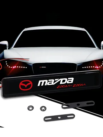 Передняя Решетка Автомобиля Mazda, Эмблема На Капоте, Светодиодная Сетка, Декоративные Задние Фонари Для Моделей 2, 3, 4, 5, ...